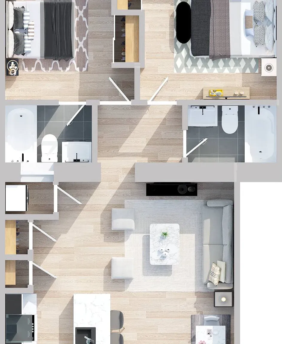 Unit 6106 at The Interwoven Lofts